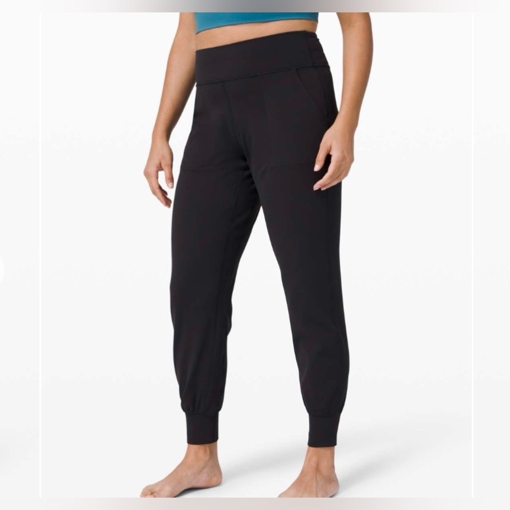 Lululemon Align Black Jogger 28" Running Yoga Athletic Athleisure Sz 6